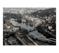 Tableau sur toile vue de la citadelle Besançon 45x65 cm CEANOTHE Décoration Murale Art Décoratif Muraux Peinture Imprimée en HD Salon Chambre Bureau Fabriqué en France Multicolore G