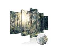 Tableau sur Verre Acrylique "Fairytale Landscape" 100 x 200 cm Multicolore G