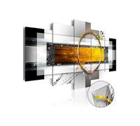 Tableau sur Verre Acrylique "Golden Shot" 50 x 100 cm