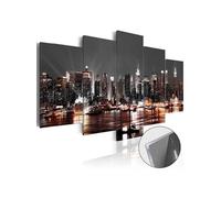 Tableau sur Verre Acrylique "Gray City" 100 x 200 cm