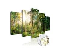 Tableau sur verre acrylique Green Sanctuary-Taille L 200 x H 100 cm