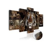 Tableau sur verre acrylique Guard of the Jungle-Taille L 100 x H 50 cm Imprimé G