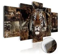 Tableau sur verre acrylique Guard of the Jungle-Taille L 100 x H 50 cm Imprimé G