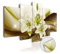 Tableau sur verre acrylique Modern Lily-Taille L 100 x H 50 cm Imprimé G