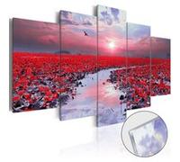 Tableau sur verre acrylique The River of Love-Taille L 200 x H 100 cm