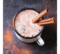 Tableau sur verre chocolat chaud 30x30 cm CEANOTHE Décoration Murale Art Décoratif Muraux Peinture Imprimée en HD Salon Chambre Bureau Fabriqué en France Marron G