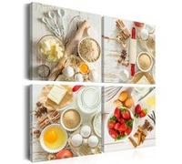 Tableau Sweet Kitchen-Taille L 80 x H 80 cm Imprimé G