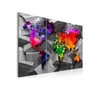 Tableau Symmetry of the World-Taille L 120 x H 80 cm Imprimé G