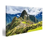 Tableau Tableaux sur toile Machu Picchu, Pérou. Site du patrimoine mondial de l'UNESCO. L'une des sept nouvelles merveilles du monde Impression Image Motif moderne Décoration Affiche Photo PJR-1P-N