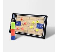 Tableau Tactique Basketball, Entraîneur Board de Basketball Magnétique, avec Pièces D'échecs Magnétiques, Léger et Portable, pour l'entraînement(Basketball-B)