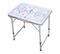 Tableau Tactique Basketball, Plaquette Entraineur Basket, avec Sacs Fourre-tout et Accessoires, Design Pliable, pour Entraîneurs, équipes et Arbitres