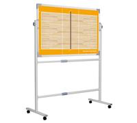 Tableau Tactique de Basketball, Tableau D'entraînement de Football pour L'entraînement, Matériau Durable, Panneau Rotatif à 360°, avec Stylo Marqueur et Effaceur(Badminton)