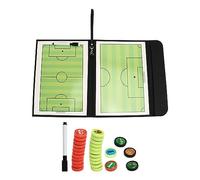 Tableau Tactique de Football Pliable Magnétique, 53 x 31 cm - Portable, Accessoires Complets, Idéal Entraîneurs et Stratèges
