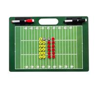 Tableau tactique de football, tableau tactique durable | Planche de planification stratégique avec stylos ultra portable pour les amateurs de football