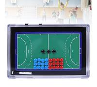 Tableau tactique de handball, 45x30 cm, double face, pour entraîneurs, tableau magnétique pour stratégies et tactiques, tableau effaçable à sec pour les compétitions et les entraînements.