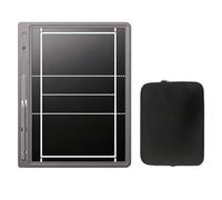 Tableau Tactique de Volley-Ball LCD, Tableau D'entraînement Électronique de Volley-Ball, Léger et Portable, avec Stylet D'écriture à Induction, pour Un Entraînement Pratique(with Bag)