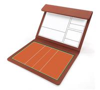 Tableau Tactique D'entraînement, Tableau Tactique Magnétique de Volley-Ball, Conception Pliable, Matériau Durable, Facile à Écrire et à Effacer, Idéal pour l'enseignement