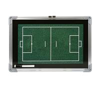 Tableau Tactique Football avec Aimants, Tableau Tactique Double Face pour Le Basketball, avec Pièces D'échecs Magnétiques et Stylo Effaçable, pour la Planification Stratégique(Football)