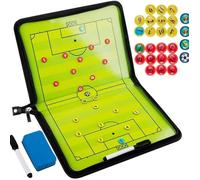 Tableau tactique football,entraîneur Board avec crayons,gomme,aimants,avec fermeture éclair,Soccer Coach Board pour Entraînement
