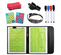 Tableau Tactique Football Entraîneur Board, Tableaux Tactiques de Football, Impression Claire, Conception Pliable, Accessoires Complets, pour la Planification Stratégique