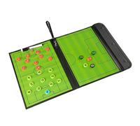 Tableau Tactique Football, Tableau Football Tactique Entraîneur Board, avec Marqueurs et Pièces D'échecs Magnétiques, Conception de Page Tournante, pour l'enseignement, Plan de Match