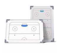 Tableau Tactique Magnétique de Balle Hockey sur Glace, Planche D'entraînement Balle se Hockey sur Glace, Cadre en Alliage D'aluminium, Conception à Suspendre, Robuste et Durable