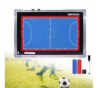 Tableau tactique magnétique de football, tableau d'entraînement de football portable, tableau blanc effaçable à sec pour futsal, marqueur d'entraîneur de football pour la planification stratégique