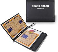 Tableau Tactique Pour Entraîneur De Basket-Ball, Pliable Et Effaçable Pour Stratégie D'entraîneurs, Entraînement, Plan De Match Et Accessoire D'étude Pour Entraîneur Et Arbitre