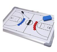 Tableau tactique pour entraîneurs, Tableaux d'entraînement tactiques de basket-ball Tableau blanc marqueur for entraîneurs Réinscriptible avec Presse-papiers stratégie football