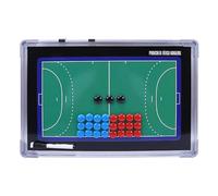 Tableau Tactique Volley-Ball pour Entraîneurs, Tablette Handball, Marqueurs et Pièces D'échecs Magnétiques, Utilisation Double Face, Conception à Suspendre, Facile Transporter