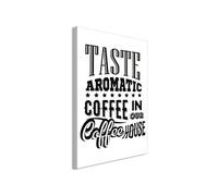 Tableau - Taste Aromatic Coffee in Our Coffee House (1 Part) Vertical - 40x60 Artgeist (9504)