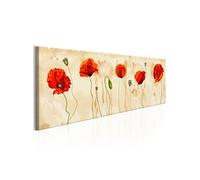 Tableau Tears of Poppies-Taille L 120 x H 40 cm Imprimé G