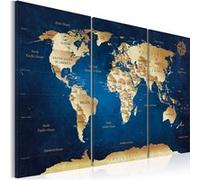Tableau The Dark Blue Depths-Taille L 120 x H 80 cm