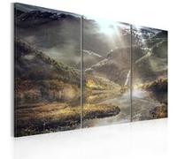 Tableau - The land of mists - triptych - 90x60 Artgeist (9716)