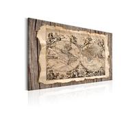 Tableau Imprimé "The Map of the Past" 40 x 60 cm Multicolore G