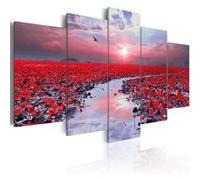 Tableau The River of Love-Taille L 100 x H 50 cm