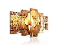 Tableau The Secret of Calla Lily Gold-Taille L 100 x H 50 cm