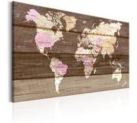 Tableau - The Wooden World - 90x60 Artgeist (9842)