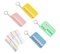 Tableau To Do List Réutilisable et Amovible pour Organisation Familiale Tableau de Routine Enfant Semainier Enfant Outil Pratique pour Planification et Gestion des Tâches Domestiques 4 Pièces