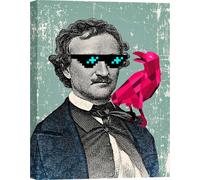Tableau toile Pop Art - Matt Spencer, Edgar Allan Poe - 40x60 cm