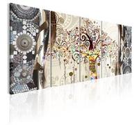 Tableau Tree and Mosaic-Taille L 200 x H 80 cm