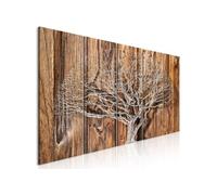 Tableau Tree Chronicle (5 Parts) Narrow-Taille L 200 x H 80 cm