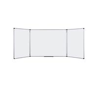 Tableau triptyque blanc laqué Trio Maya 60 x 90 cm Bi-Office