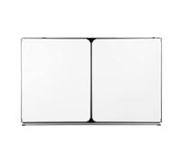 Tableau triptyque émail blanc 100x200