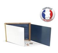 JeuJura Tableau triptyque en bois Neutre G Teinte chêne 59 x 46 cm