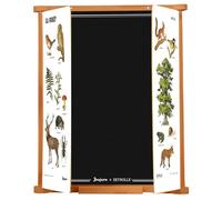 JeuJura Tableau triptyque la forêt