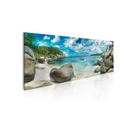 Tableau Turquoise Paradise-Taille L 120 x H 40 cm