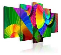 Tableau Twisted Colours-Taille L 100 x H 50 cm