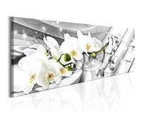 Tableau Twisted Orchids-Taille L 150 x H 50 cm