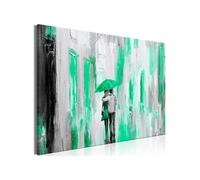 Tableau - Umbrella in Love (1 Part) Wide Green - 120x80 (10238)